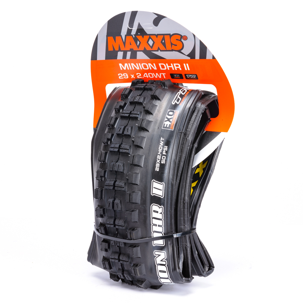 パーツ MAXXIS MINION DHF & DHR II Maxxis Minion DHR II - 29x2.4 - Tanwall - Dual Compound
