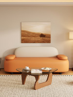 Sofa, Wohnzimmer, Einfaches Doppelbett, Dreifachbett, Mietzimmer, Kleiner Haushalt, Wirtschaftlicher Typ