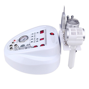 Mesin penggosok kulit wajah, Ultrasonido portabel multifungsi perawatan kulit wajah mesin mikrodermabrasi pengupas berlian 5 dalam 1 - Product Image 4