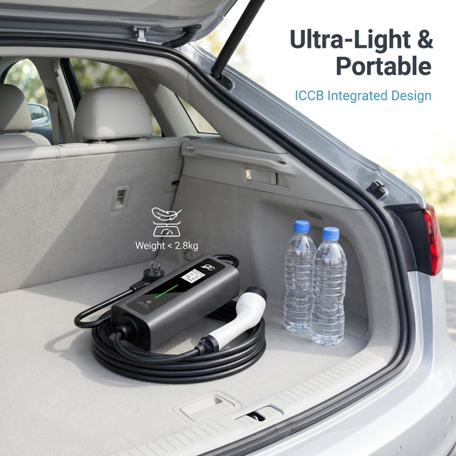New Cargador De Auto Electrico Byd Seal 05 EV Type 2 Portable 3.5KW IP65 Rated Mobile EV Charging Station 2-Year Warranty