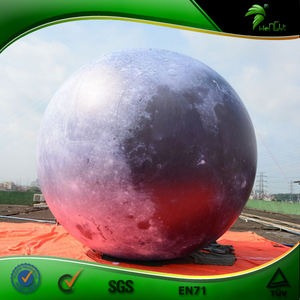 Pallone Gonfiabile <span class=keywords><strong>Luna</strong></span> XXL da 5m con Illuminazione, Sfera dei Otto Pianeti - Product Image 4