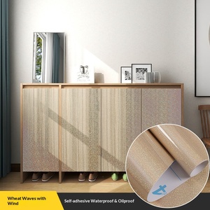<span class=keywords><strong>Película</strong></span> Decorativa XUANMEI Iridiscente, Papel Láser Arcoíris, Degradado Colorido, PET, 0.33mm de Grosor, Autoadhesiva, Decoración Moderna - Product Image 3