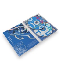Boîte de collection DVD Digipak double disque personnalisée sur le thème de l'anime, étui imprimé coloré pour les compilations d'anime et de musique électronique
