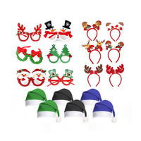 Cadeaux promotionnels chaussures de Noël personnalisées ensembles de cadeaux de Noël chapeau de Noël
