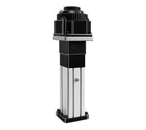 Cylindre pneumatique télescopique micro-taille 100 mm/s avec servomoteur en acier inoxydable - Product Image 1