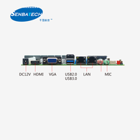Carte mère ITX-B190_D926L J1900 Ultra Thin Mini Itx 2 ports RJ45 Lan 9 USB sans ventilateur Mini