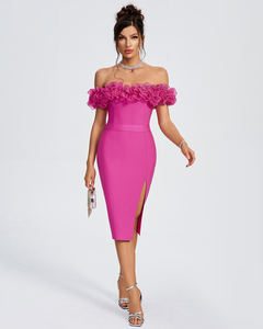 Ocstrade <span class=keywords><strong>Robe</strong></span> Produit en Promotion <span class=keywords><strong>Robe</strong></span> Bandage Découpée Manches Longues Haute Qualité <span class=keywords><strong>Moulante</strong></span> Élégante <span class=keywords><strong>Mi</strong></span>-<span class=keywords><strong>Longue</strong></span> Décontractée Blanche - Product Image 5