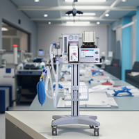 DM-6B médical nouvelle salle de chirurgie ICU opération vétérinaire anesthésie ventilateur chariot équipement pour vétérinaire humain