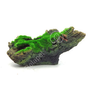 Vervallen Stam <span class=keywords><strong>Aquarium</strong></span>, Betta Vis Ornament, Zoetwater Ornament-Kleine Hars <span class=keywords><strong>Aquarium</strong></span> Decoratie <span class=keywords><strong>Log</strong></span> - Product Image 4