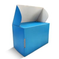 Cajas de Cartón Corrugado con Logotipo Personalizado, Impresión CMYK, Laminado Mate, con Inserto de EVA, para Cosméticos y Calcetines