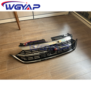 WGYAP OEM Grille avant pour 2019 Volkswagen Jetta Syncro New Fit ABS Numéros de modèle 17G 853 653 B <span class=keywords><strong>17A</strong></span> 853 651 E R L AD AK AM - Product Image 2