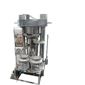 20KG-25KG/hour Vertical Hydraulic Small Cold Sesame Coconut Olive Oil Press Machine