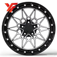 Jantes Beadlock forgées sur mesure en alliage d'aluminium 6061T6 Yugole 20X10.5J, jantes forgées 5X112 pour Audi Rs6 C7 2015, BMW M3 M4 Drag Pack