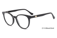 Vente en gros de montures de lunettes optiques rondes en acétate vintage de haute qualité pour hommes et femmes avec étiquette privée personnalisée