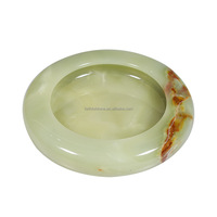 Green Marble Jade Stone Ashtrays, Smoking, Custom