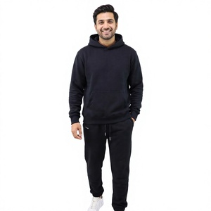 Sudadera con Capucha Unisex RAVE, Negra, de Algodón, Casual, Manga Larga, con Cordón y Bolsillo, para Invierno, 2 en 1, Estampada, Lavado Ácido FINER - Product Image 1
