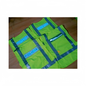 Gilet de sécurité EL, gardien des travailleurs de nuit. Un <span class=keywords><strong>phare</strong></span> mobile pour les conditions de faible luminosité. <span class=keywords><strong>La</strong></span> sécurité vous suit comme une ombre. - Product Image 4
