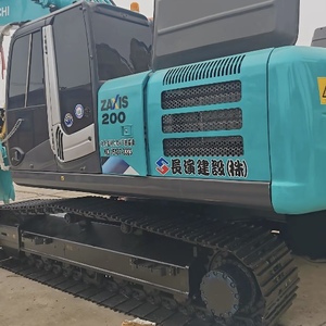 รถขุดฮิตาชิ ZAXIS 200 มือสอง ขนาด 20 ตัน ระบบไฮดรอลิก พร้อมใบรับรอง CE เครื่องยนต์อีซูซุแท้ ใช้งานน้อย - Product Image 1