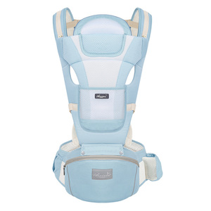 Portabebés <span class=keywords><strong>Canguro</strong></span> Portátil, Portabebés de Cintura, <span class=keywords><strong>Mochila</strong></span> Portabebés de Algodón Orgánico, Manos Libres, para Bebés de hasta 45 Libras - Product Image 1