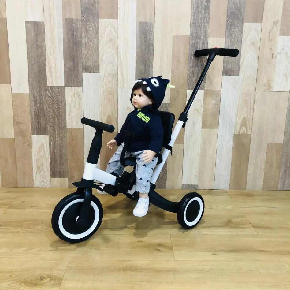 Brightbebe子供用三輪車ベビーホットセール1〜5歳3in1バランスバイクキッズ三輪車車のおもちゃにペダルをかけた3輪