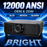 Projecteur laser commercial 12000 lumens WUXGA 3LCD pour location de scène, auditorium et salle de conférence