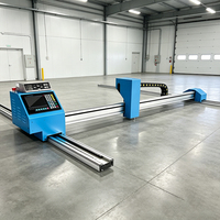 Machine de découpe plasma et flamme CNC mini-portique haute précision à double usage pour le métal