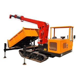 مصغرة شاحنة قلابة مجنزرة الشاحنات المطاط المسار رافعة 3 طن 5 طن الزاحف نقل قلابة - Product Image 2