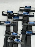 Ruban plat profil bas USB 3.0 femelle coudé 90 degrés haut vers le bas fil d'extension coudé avec vis de verrouillage montage sur panneau