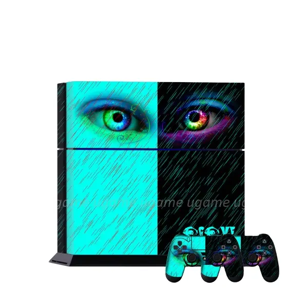 उच्च गुणवत्ता वाले कारखाने आपूर्ति स्टीकर ps4/के लिए ps4 decal/ps4 त्वचा स्टीकर के लिए