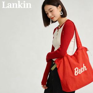 Trendy <b>Large</b> Capacity Nylon <b>Beach</b> <b>Bag</b>, Opening Closure Eco-Friendly Tote, Versatile Summer Travel Shoulder <b>Bag</b> - Product Image 2