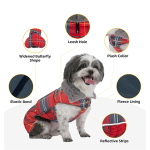 卸売ホイペット犬服高級ブランドファッション猫ジャケットアパレル冬防風ペット服検証サプライヤー犬コート - Product Image 2