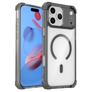 เคสโทรศัพท์ใสกันกระแทกแบบแม่เหล็ก รองรับการชาร์จไร้สาย รุ่นใหม่ สำหรับ iPhone 17 Air Pro Max 15 14 13 12 11 16e Plus - Product Image 3