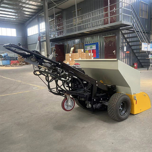 Machine à paver le béton et l'asphalte extérieur de petite taille, 3,2 kW, avec moteur Honda fiable, capacité de 150 L et haute performance de chargement. - Product Image 4