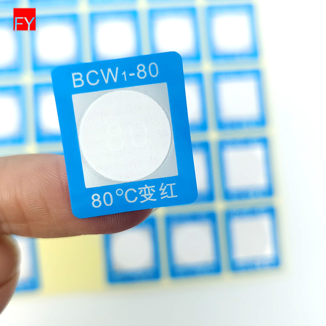 Hot Sale Fanyi Sensitive Indicator Labels Degree Irreversible Label Kids Temperature Thermometer Sticker Bread