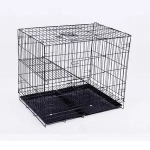 Hot Selling Metal Grote Kleine Opvouwbare Huisdier Kooi Double-Layer Opvouwbare Cat Huis Comfortabele Huisdier Kat Kooi