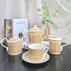 Service à café 15 pièces Mosaïque européenne de luxe à prix réduit pour le thé de l'après-midi - Product Image 2