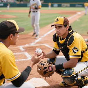 Palle da Baseball per Allenamento in Pelle Resistente per Mancinio, Misura Ufficiale 9 Pollici, Mazza in PVC per Pratica e Partite - Product Image 5