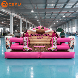 Colchoneta de Seguridad Inflable Ceyu para Toro Mecánico, Cojín Protector para Montar en Toro, Accesorio de Equipo Comercial, Tamaño Personalizado, PVC - Product Image 1