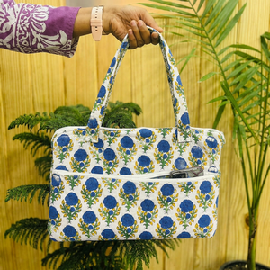 Funda Acolchada para Portátil de Algodón Hecha a Mano, Diseño Floral, Protectora, Organizador de Computadora, Bolsa Acolchada para Notebook, Proveedor de Exportación - Product Image 1