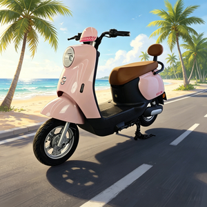 Nueva Motocicleta Eléctrica 2026 con Motor sin Escobillas <span class=keywords><strong>de</strong></span> 1500W, Diseño Rosa Atractivo, Scooter <span class=keywords><strong>de</strong></span> Largo Alcance para Desplazamientos - Product Image 6