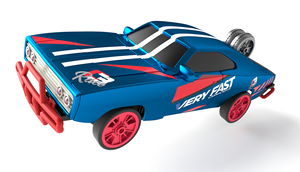 2,4G de alta velocidad a la deriva <span class=keywords><strong>RC</strong></span> Car Cool Marquee y luces de respiración Interruptor de modo de una tecla Recargable Toy Boy Gift - Product Image 5
