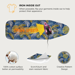 Couverture de planche <span class=keywords><strong>à</strong></span> <span class=keywords><strong>repasser</strong></span> 100% coton <span class=keywords><strong>à</strong></span> bas prix directe d'usine feutre épais résistant <span class=keywords><strong>à</strong></span> la chaleur taille réglable 124 X couverture de planche <span class=keywords><strong>à</strong></span> <span class=keywords><strong>repasser</strong></span> - Product Image 5