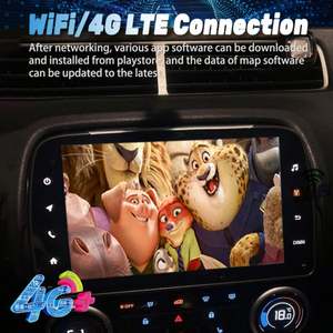 Radio para Auto de 8 Pulgadas con Android 12 y CarPlay para Chevrolet Camaro 2010 2012 2013 2015, Reproductor Multimedia de Video, GPS, WIFI, Unidad Principal Estéreo - Product Image 3