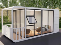 Maison modulaire préfabriquée Maisons préfabriquées Maison 3 chambres Maison préfabriquée en conteneur avec salle de bain et cuisine