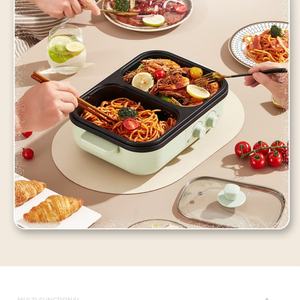 Olla Eléctrica Multifuncional Compacta de 1.0L con Tapa de Vidrio Templado de 1300W para Uso Doméstico y en Autocaravanas - Product Image 6