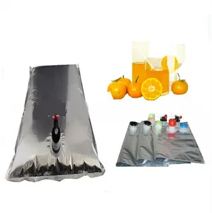 200L Lớn Quá Cảnh BIB túi nhựa aluminized vô trùng bao bì túi trong hộp được cung cấp bởi các nhà sản xuất