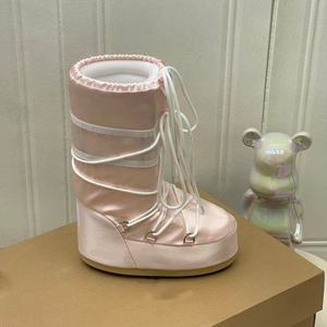 Botas de Invierno Desmontables para Mujer, a la Moda, hasta la Rodilla, con Suela de Cuero Antideslizante, Tacón Grueso, Impermeables y Cálidas - Product Image 2