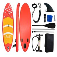 Tabla de Paddle Surf Inflable Personalizada con Material Drop Stitch, Sistema de 3 Aletas, Diseño Portátil, Incluye Accesorios