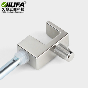 Jiufa Adjustable Glass Shelf Bracket Support Holder For <b>Cabinet</b> Wardrobe Partition Fixing - Product Image 2