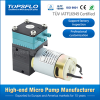 Pompe à diaphragme mini 12v TOPSFLO pour gaz et liquides